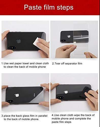 New%206D%20Anti%20Scratch%209H%20Back%20Tempered%20Glass%20Guard%20Screen%20Protector%20for%20Apple%20iPhone%20Xs%20Max%20(Black)%20-%20Image%204