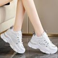 Brand New  Wedge Korean Shoes Fashion Thick-soled Casual Ladies Comfortable Sneakers. 