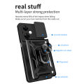 Vantime for OnePlus Nord CE 3 Lite 5G Case Stand Slide Lens Cover Shockproof Hard Phone Back Casing. 