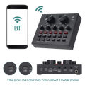 V8 Sound Card Multi-Function Sound Card with 112 Sound Effects & 7 Connectivity Modes | Live Streaming & Karaoke Mixer. 