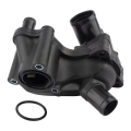 902-204 Thermostat Housing Coolant Water Pipe for Explorer Mercury Mountaineer 1997-2001 YU3Z8A586AA. 