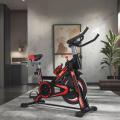 Indoor Exercise Spin Bike With Multifunctional Display & 6KG Fly Wheel | Resistance Adjustable Spin Exercise Bike - Upto 120Kg. 