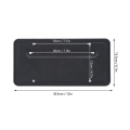 Car Rear License Plate Mounting Bracket Holder for Model 3 201772023 Car Exterior Accessories Rear License Plate Bracket. 