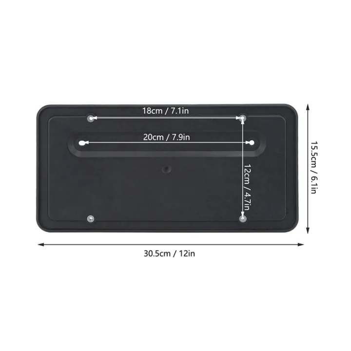 Car%20Rear%20License%20Plate%20Mounting%20Bracket%20Holder%20for%20Model%203%20201772023%20Car%20Exterior%20Accessories%20Rear%20License%20Plate%20Bracket%20-%20Image%202