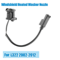 NXFDSIOZ 2X New Windshield Washer Nozzle Heated Windscreen Sprayer Jet LR040670 for Range L322 2002-2012. 
