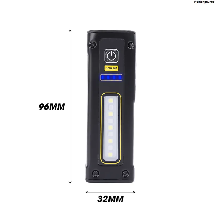 WeihonghunfeiSSD%201Pcs%20Power%20Mobile%20High%20Power%20Light%20Work%20Flashlight%20COB%20Mini%20Hot%20Selling%20Multifunctional%20Portable%20Rechargeable%20Strong%20Magnet%20LED%20Flashlight%20Strip%20Fashion%20-%20Image%208