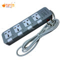 Urja (984-2M) 4 Port Surge Protector – 100% Copper, 4000W (16A) 3 Pin Extension Multiplug with Earthing, Individual Switches & LED Indicator. 