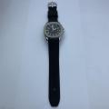 Casual Watch For Men || Miracle Round Dial Black Silicon Strap Date Function Waterproof Quartz Wrist Watch For Men || Sold By Watch Market. 