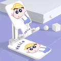 Crayon Shinchan Desktop Mobile Phone Stand Suitable For IPhone IPad Cartoon Cute Lift Stand Multi-function Folding Stand. 