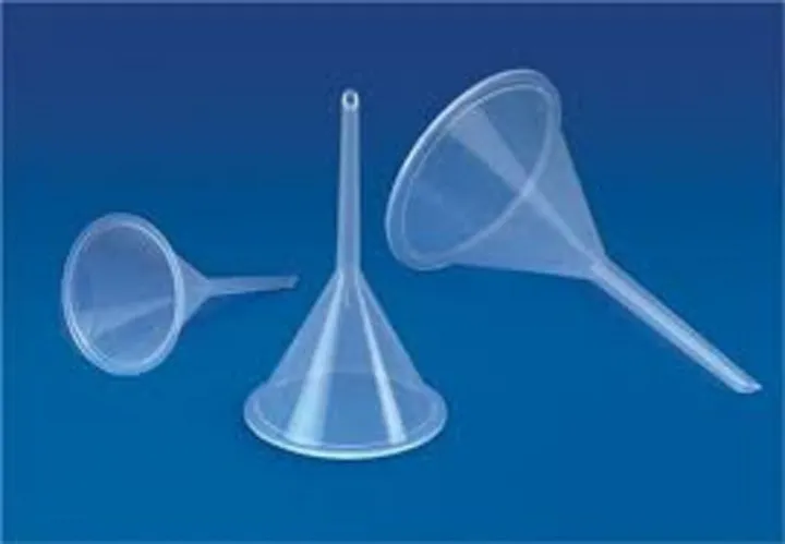 Polypropylene%20Funnels%20-%20Long%20Stem%20,%20For%20Chemical%20Laboratory,%20Capacity:%20100%20mm%20%7C%20Polypropylene%20Material%20Multipurpose%20Funnel%20-%20Image%202