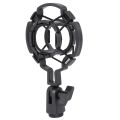 Universal Professional Condenser Microphone Mic Shock Mount Holder Studio Recording Bracket For Large Diaphram Mic Clip. 