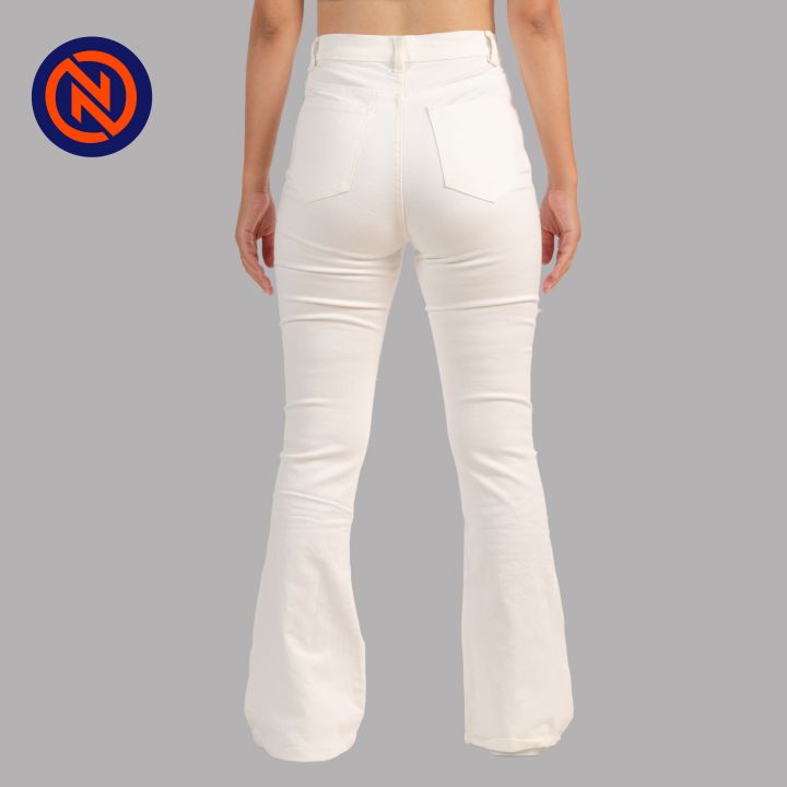 Nepster%20White%20High%20Rise%20Premium%20Stretchable%20Belly%20Jeans%20For%20Women%20-%20Image%204