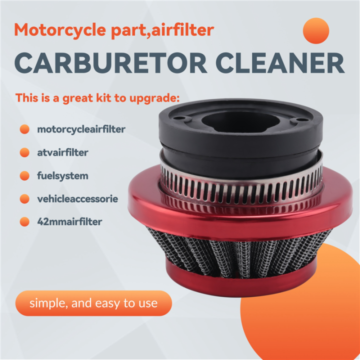 OYPFXMI%2044Mm%20Air%20Filter%20For%2047Cc%2049Cc%202%20Stroke%20Super%20Pocket%20Bike%20Upgrade%20Kit%20Mini%20Dirt%20Bike%20Atv%20Quad%20Aluminium%20Air%20Filter%20Set%20Red%20-%20Image%202