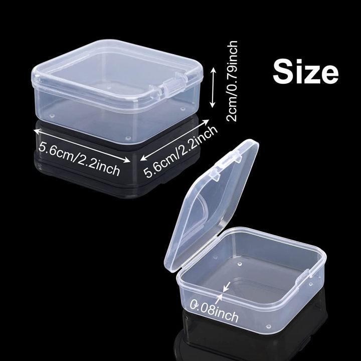 16%20Pack%20Clear%20Plastic%20Beads%20Storage%20Containers%20Box%20with%20Hinged%20Lid%20for%20Small%20Items,%20Diamond,%20Beads%20(2.2X2.2X0.79In)%20-%20Image%202