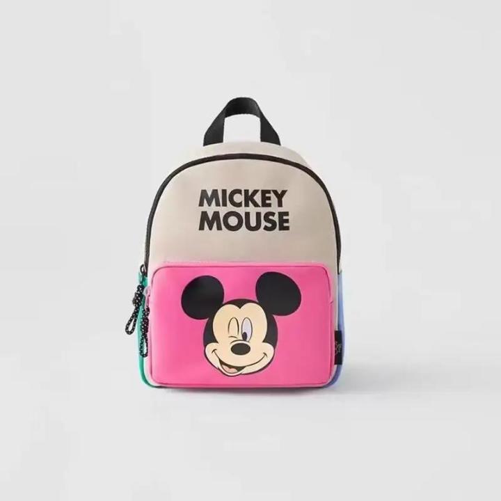Disney%202025%20New%20Cute%20Mickey%20Children's%20Backpack%20Girls%20Cartoon%20Print%20Large%20Capacity%20Book%20Storage%20Kindergarten%20Baby%20School%20Bag%20-%20Image%206