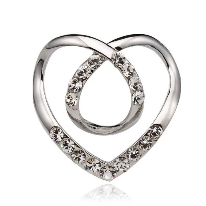 CARAT%20Square%20Scarf%20Buckle%20Decorative%20Women%20Love%20Heart%20Shawl%20Knotted%20Ring%20Clip%20-%20Image%202