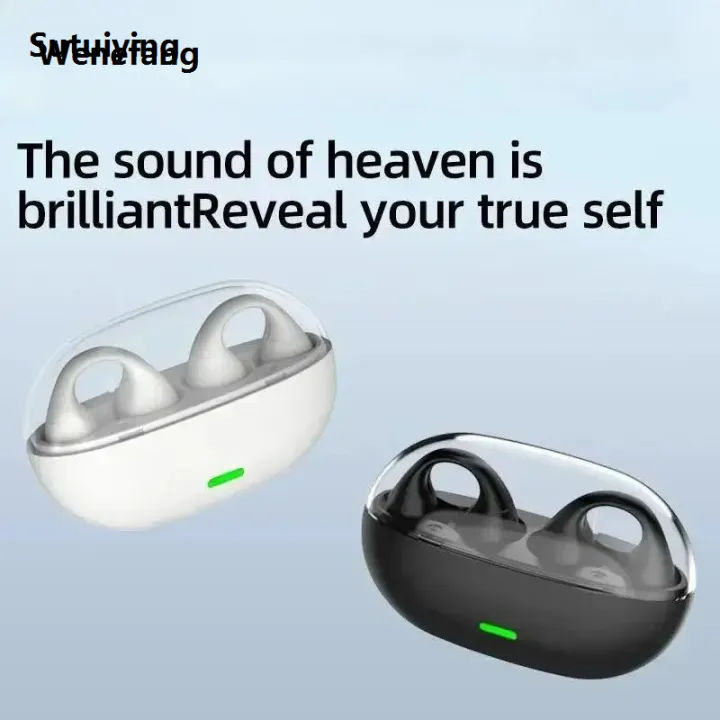 Wenefang%20Sutuiying%20S22%20Earclip%20Wireless%20Bluetooth%20Headset%20OWS%20Touch%20Light%20Mini%20High%20Luxury%20Portable%20Quality%20Earplugs%20Anti%20Sweat%20HD%20Sound%20Stereo%20Universal%20Headset%20-%20Image%202