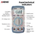 Digital Multimeter - ANENG A830L with Probe. 
