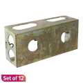 Metal Box 3*6 Inch Set Of 12. 