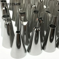 DISICHEN 【2025 Version】 24-48Pcs/Set Pastry Nozzle Stainless Steel Icing Piping Nozzles DIY Cake Fondant Cream Decorating Supplies Kitchen Bakery Tools. 