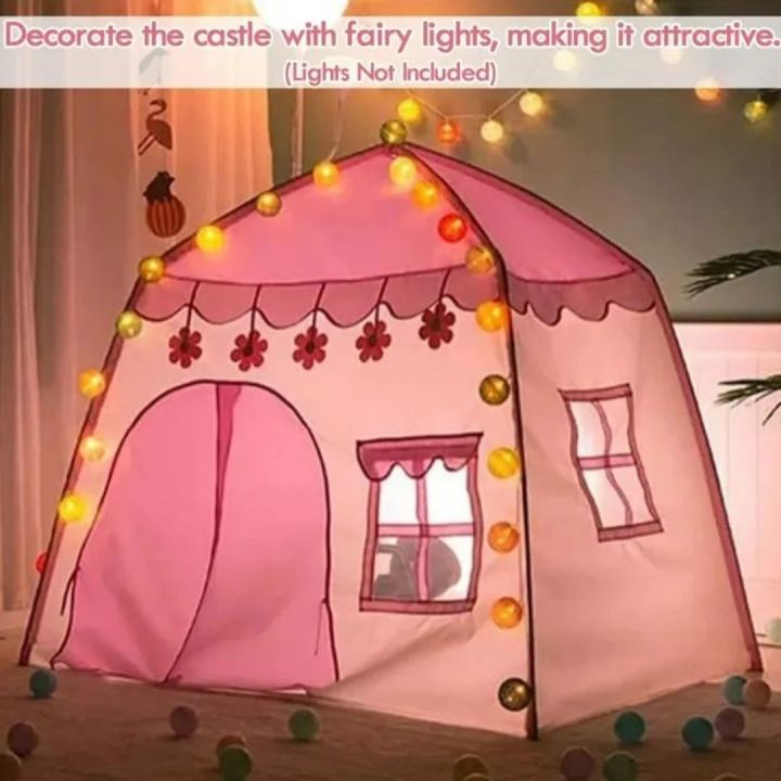 Castle%20Kids%20Play%20Tent%20for%20Girls%20Boys%20Christmas%20Birthday,%20Large%20Princess%20Playhouse,%20Children%20Fairy%20Tale%20Teepee%20Tent%20for%20Indoor%20Outdoor%20with%20Carry%20Bag%20-%20Image%203