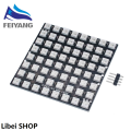 Libei SHOPMatrix 8x8 64 DIY GyverLamp WS2812B LED Digital Flexible Individually Addressable Panel Pixel Light Display Board DC5V. 