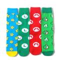 Cartoon Figure Super Mario Socks Luigi Yoshi Men Fashion Women Casual Cotton Socks Game Comfort Adult Sport Socks Birthday Gift. 