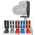 For Sony Fuji Dslr Universal 1/4 Inch Screw Camera L Bracket Swiss Vertical Video L Plate. 