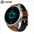 NoiseFit Halo 1.43" AMOLED Display, Bluetooth Calling Round Dial Smart Watch, Premium Metallic Build, Always on Display, Smart Gesture Control, 100 Sports Modes. 