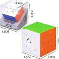 CuberSpeed QY Toys MS 4x4 Magnetic stickerless Speed Cube Mofangge M 4x4x4 Cube. 