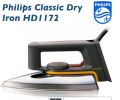 Philips Hd1172 Classic Dry Iron - 1000 Watts Iron Box. 