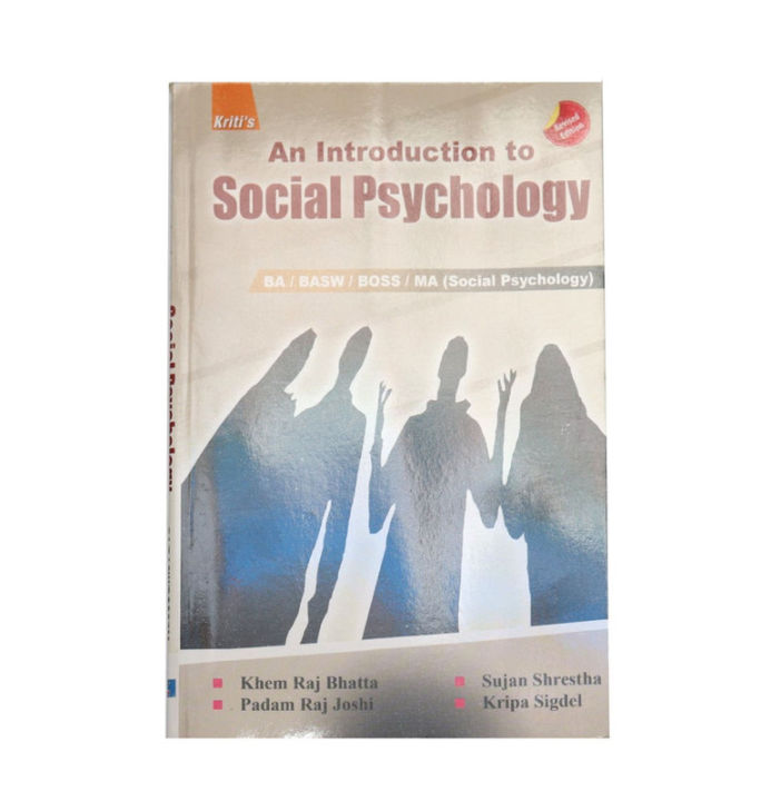 Kriti's BA/BSW Social Psychology Course Book