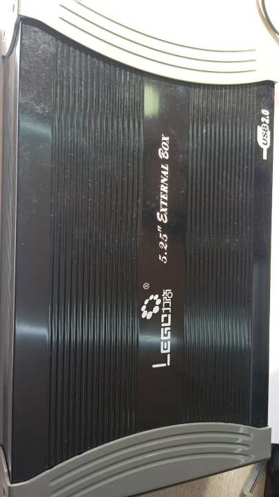 DESKTOP DVDRW HARD DISK PATA (IDE) CASE WITH EXTERNAL POWER ADAPTER AND CABLE