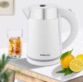 Electric Heat Cordless Jug Plastic & Stainless Body Electric Hot Water Jug 1L - Aarshistore. 