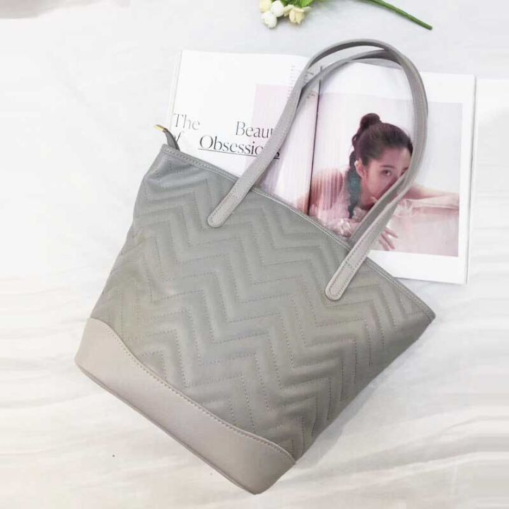 Fashion simple Handbags solid color casual travel Shoulder Bag