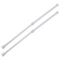 Sptrry2X Telescopic Shower Rod Shower Curtain Rod Telescopic Rod Rod Shower White 30-50 cm. 