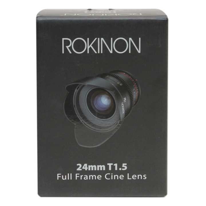 Rokinon 24mm Cine DSX Lens for Canon Mount- Icefall Store