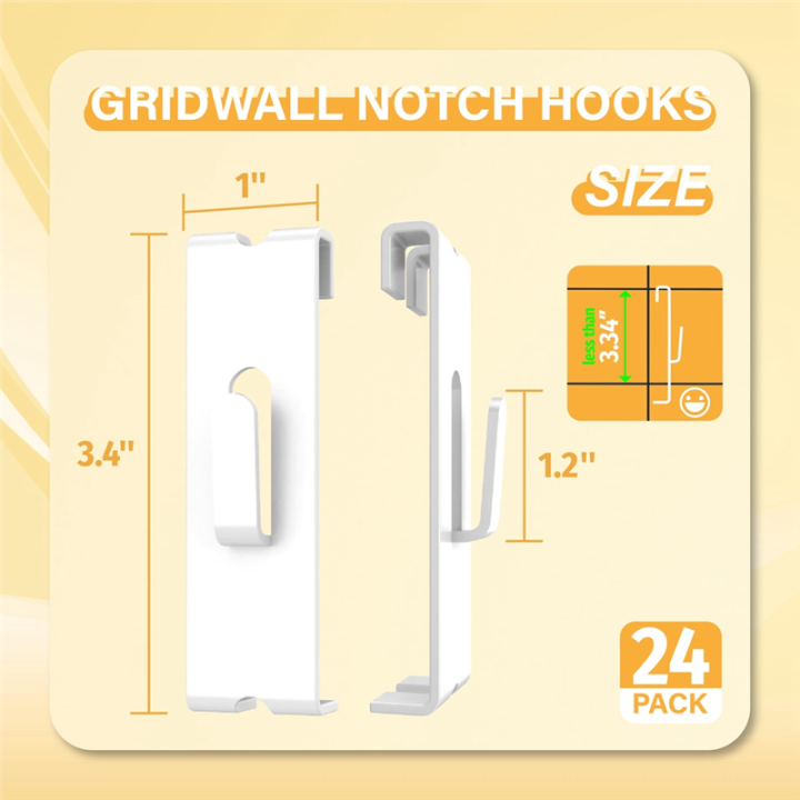 24Pcs%20Gridwall%20Hooks%20Hangers,Grid%20Panel%20Hooks%20Grid%20Wall%20Hook%20Grid%20Wall%20Replacement%20Parts%20Accessories%20Wire%20Grid%20Hook%20Grid%20Shelf%20Hooks%20White%20-%20Image%205