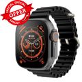 T800 Smart Watch ultra | Bluetooth Calling Smartwatch with Full Touch HD Display | Fitness Tracker with Heart Rate, Blood Pressure, SpO2 & Sleep Monitor | Sports Modes, Notifications, Design, Long Battery Life. 