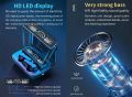 M19 Tws Wireless Bluetooth 5.3 Earbuds Stereo Touch Control With Flash Light In Case Phone Charging. 