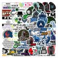 Artsy Home 25/50 Pcs Hacker Programming Stickers for Laptops Cellphone Guitar. 
