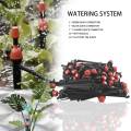 (GGBR) Garden Automatic Drip Irrigation Set,30M Adjustable Mini DIY Irrigation Kit,1/4 inch Heavy Duty Tube Watering Kit for Patio Lawn Garden Greenhouse Flower Bed. 