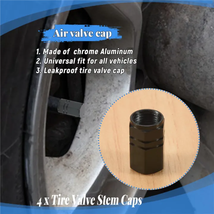4PCS%20Aluminum%20Tire%20Wheel%20Rims%20Stem%20Air%20Valve%20Caps%20Tyre%20Cover%20Car%20Truck%20Bike%20-%20Image%202