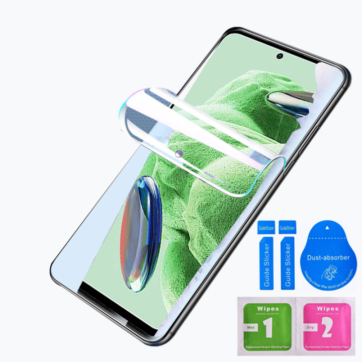 Sunshine Xiaomi Redmi Note 12 / 12 Pro / 12 Pro+ Plus Unbreakable Matte Gaming Hydrogel Membrane Screen Protector (Not A Tempered Glass)