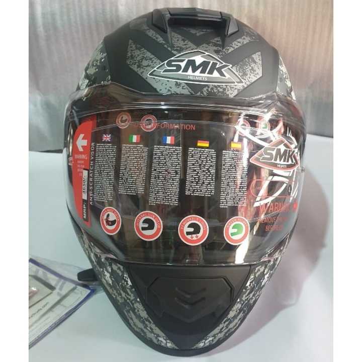 SMK Helmets Twister Captain Full Face Helmets