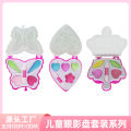 Kids Makeup Makeup Toys Girls Cross Border DIY Eyeshadow Box Washable Simulation Cosmetics Set Wholesale. 
