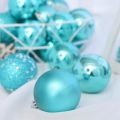 27 PCS Christmas Ball Ornaments Xmas Tree Decorations Hanging Balls for Home New Year Party Decor - 2.36Inch, Champagne. 