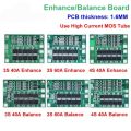 Li-Ion 18650 BMS And Protection Board 3S 20A/3S 60A/4S 40A Battery Managment System Board. 