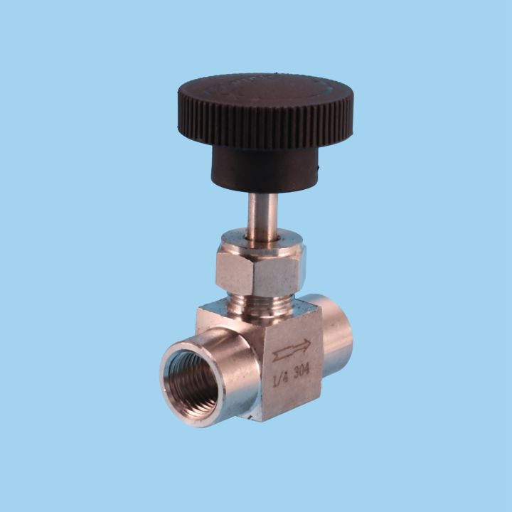 10X%201/4%20Inch%20Equal%20Female%20Thread%20304%20Stainless%20Steel%20Flow%20Control%20Shut%20Off%20Needle%20Valve%20-%20Image%203