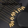 Wenefang Nextvance New Trend Boy Girl Kids Necklace Stainless steel Engraved Custom Name Date Beads Chain Pendant Family Jewelry Gift. 